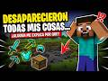 Desaparecieron TODAS mis cosas en Minecraft… ¿Alguien me explica por que?