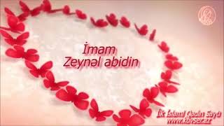 İmam Zeynəl Abi̇di̇nəs-In Mövlud Günü 2019