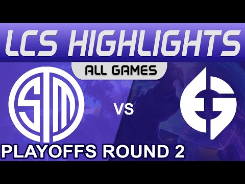 TSM vs EG Highlights ALL GAMES Playoffs Round 2 LCS Summer 2022 Team SoloMid vs Evil Geniuses