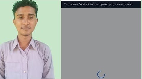 The Response from the bank is delayed please query after some time Flipkart Error Fix