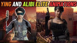 Ying and Alibi Elite Animations - Rainbow Six Siege