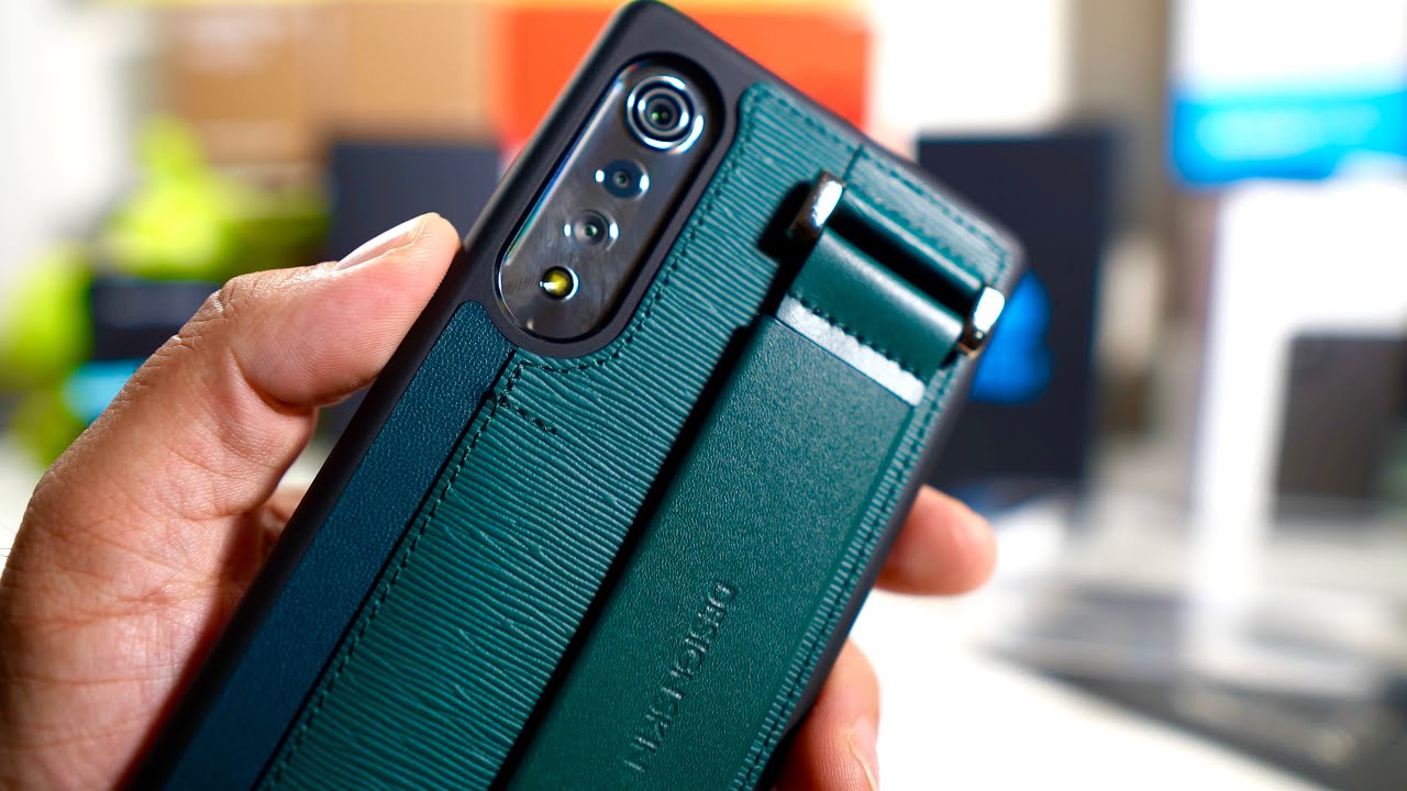Design Skin LG Velvet Green Leather Case with Hand Strap! - YouTube Design Skin LG Velvet Green Leather Case with Hand Strap! - YouTube
