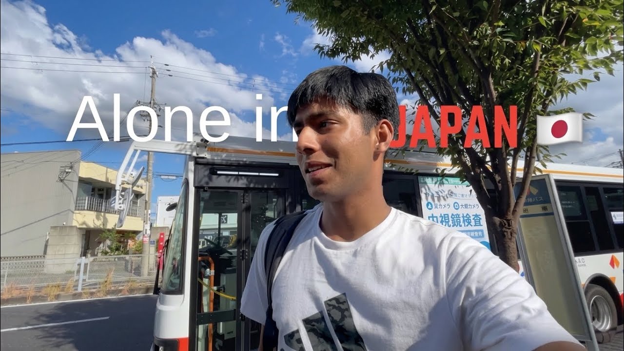 Solo trip in JAPAN 🇯🇵 osaka in Summer holiday 