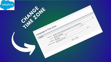 how to change time zone in salesforce