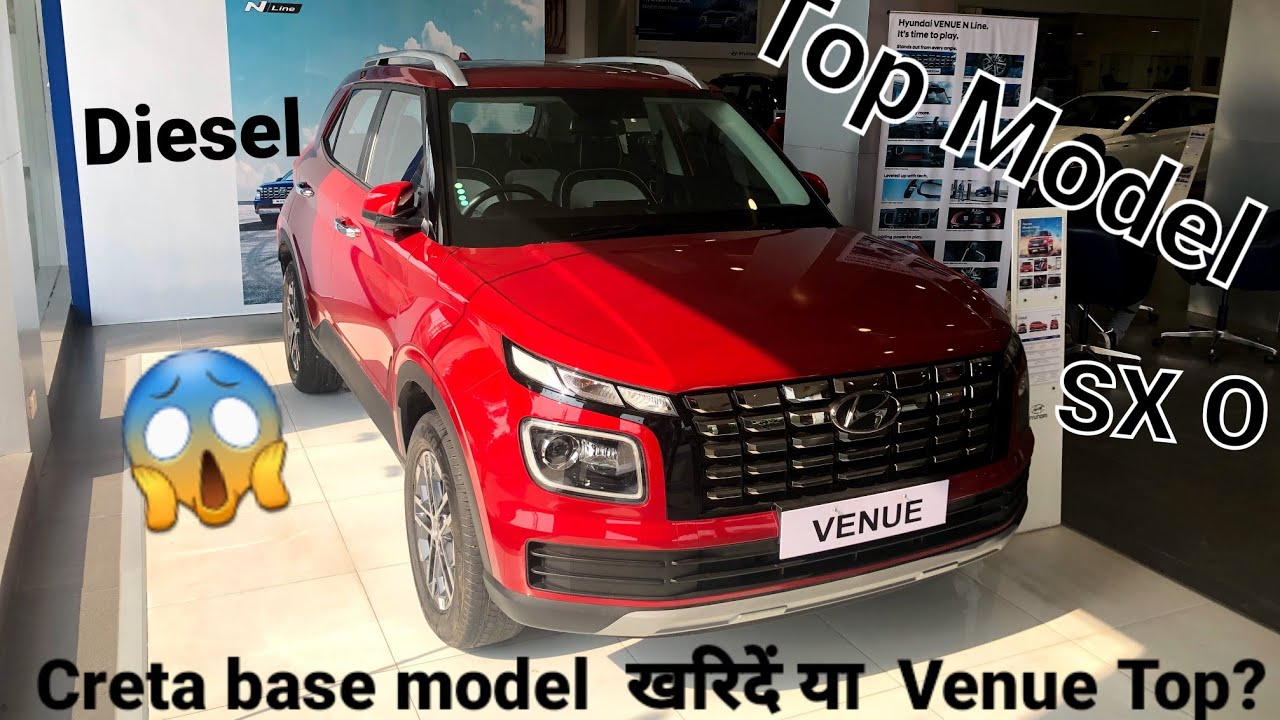 Hyundai Venue SX O Diesel Top Model 2022. Full Features Loaded SUV.🔥