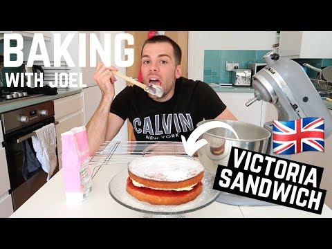 Classic Victoria Sponge Cake! | British Bakes