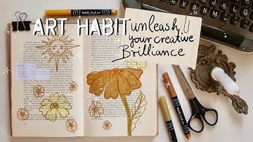 Daily Art Habit: Your Path to unleashing creative Brilliance • creative mental health Series