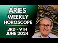 Aries horoscope   weekly astrology  3rd to 9th june 2024