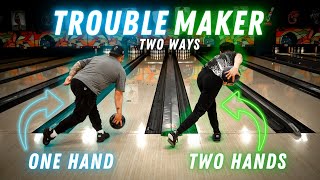 FOR TWO HANDERS ONLY?? | DV8 Trouble Maker | Two styles! | Bowling Ball Review