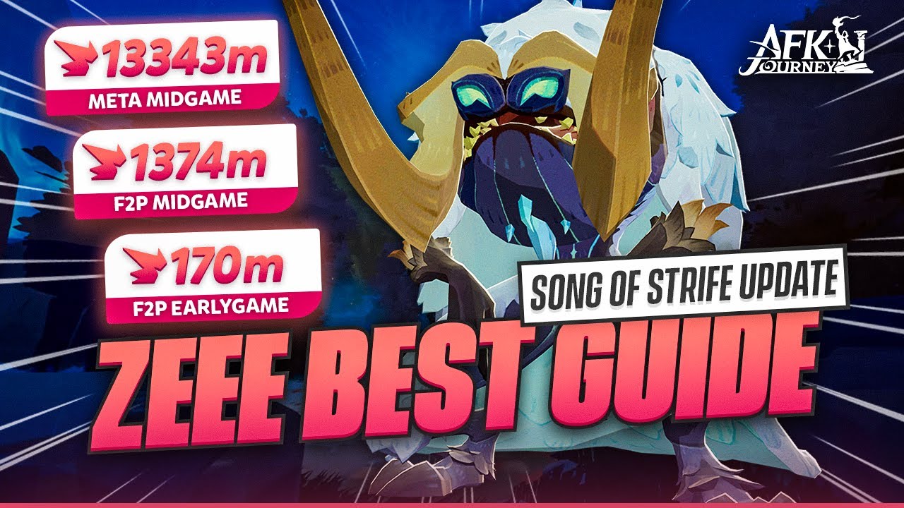 Best F2P/Mid Spender/Meta Teams for Song of Strife Dream Realm: Snow Stomper(Early-Mid)【AFK Journey】