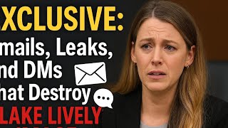 EXCLUSIVE Emails Leaks and DMs That Destroy Blake Lively s Image