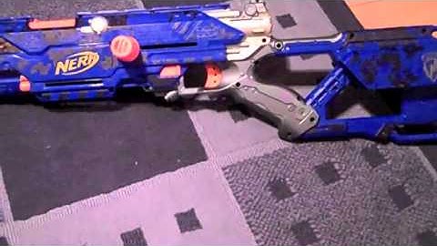 nerf longstrike custom paint job