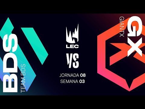 BDS VS GX - JORNADA 8 - LEC - INVIERNO 2025 - LEAGUE OF LEGENDS