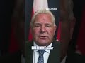 Trump tariffs ROCK Canada: Ontario premier FIRES BACK #shorts