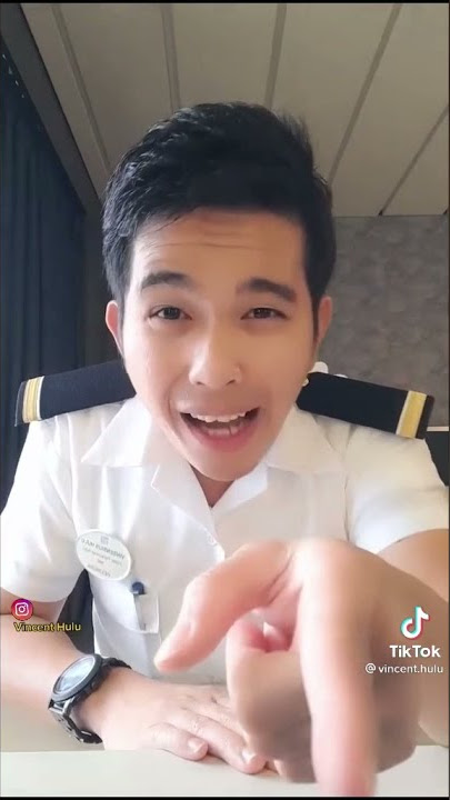 Tiktok Vincent Hulu  | Wow ternyata ini obat untuk yang mabuk laut #shorts