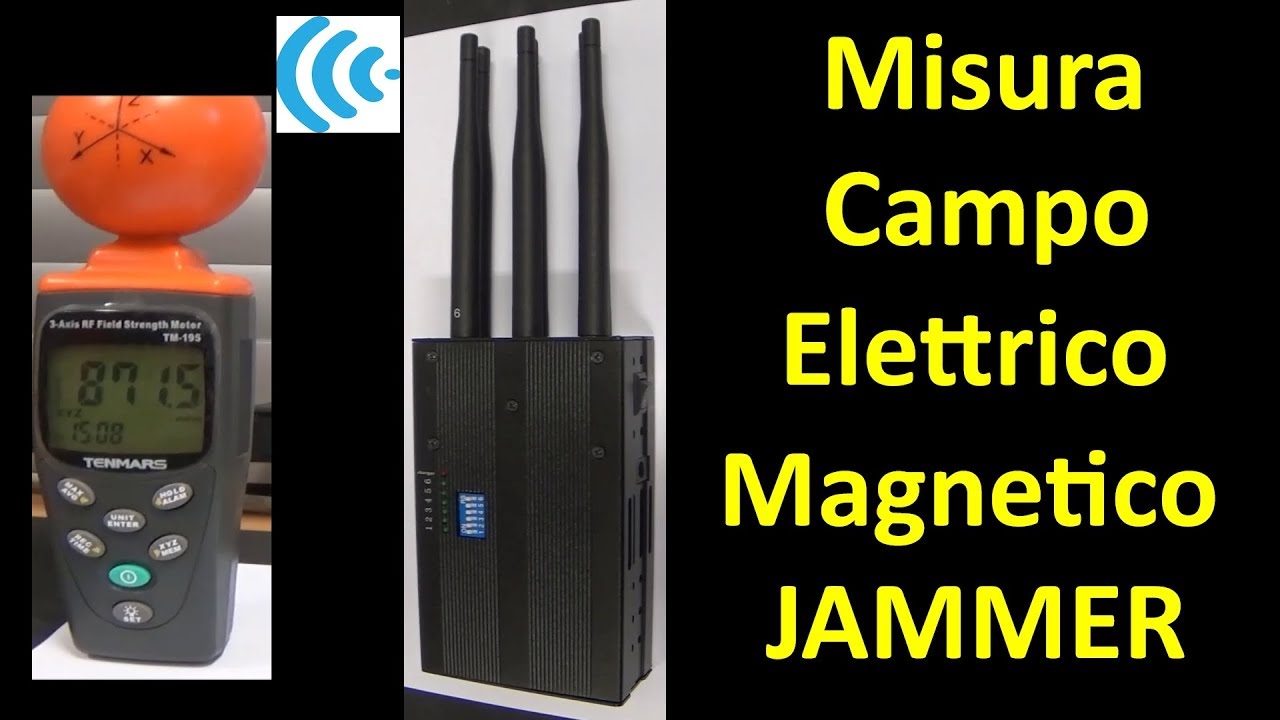 PierAisa 430 Misura campo elettrico e Jammer YouTube PierAisa 430 Misura campo elettrico e Jammer YouTube