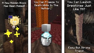 Things You Might Not Know About Minecraft 1.17
Minecraft 1.17 has been released on June 9, 2021 (Not the full version though)
And so I decided to try and show you things that you might not know about in Minecraft 1.17
▬▬▬▬▬▬▬▬▬▬▬▬▬▬▬▬▬▬▬▬▬▬▬▬▬▬▬▬▬▬▬▬▬▬
🎶Music by C418
▬▬▬▬▬▬▬▬▬▬▬▬▬▬▬▬▬▬▬▬▬▬▬▬▬▬▬▬▬▬▬▬▬▬
💻Join My Discord Server - https://discord.gg/8nGWRECrMT
📱Instagram - https://www.instagram.com/mlglol80/
🕊Twitter - https://twitter.com/mlglol80
▬▬▬▬▬▬▬▬▬▬▬▬▬▬▬▬▬▬▬▬▬▬▬▬▬▬▬▬▬▬▬▬▬▬
Shader Pack - Sildurs Vibrant Shaders
▬▬▬▬▬▬▬▬▬▬▬▬▬▬▬▬▬▬▬▬▬▬▬▬▬▬▬▬▬▬▬▬▬▬
Contact Me For Sponorships👉 mlglol80official@gmail.com
▬▬▬▬▬▬▬▬▬▬▬▬▬▬▬▬▬▬▬▬▬▬▬▬▬▬▬▬▬▬▬▬▬▬ Things You Might Not Know About Minecraft 1.17