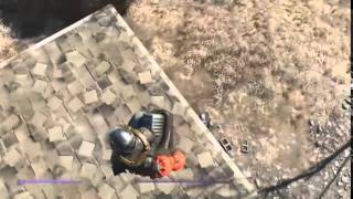 Fallout 4 Engine Glitch! (Floating/hovering exploit)