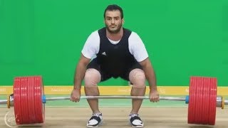 413kg WORLD RECORD in Total (94 kg) - Sohrab MORADI