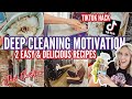 NEW-DEEP CLEAN WITH ME-EXTREME CLEANING MOTIVATION-COOK WITH ME~ Breakfast Burritos -JESSI CHRISTINE