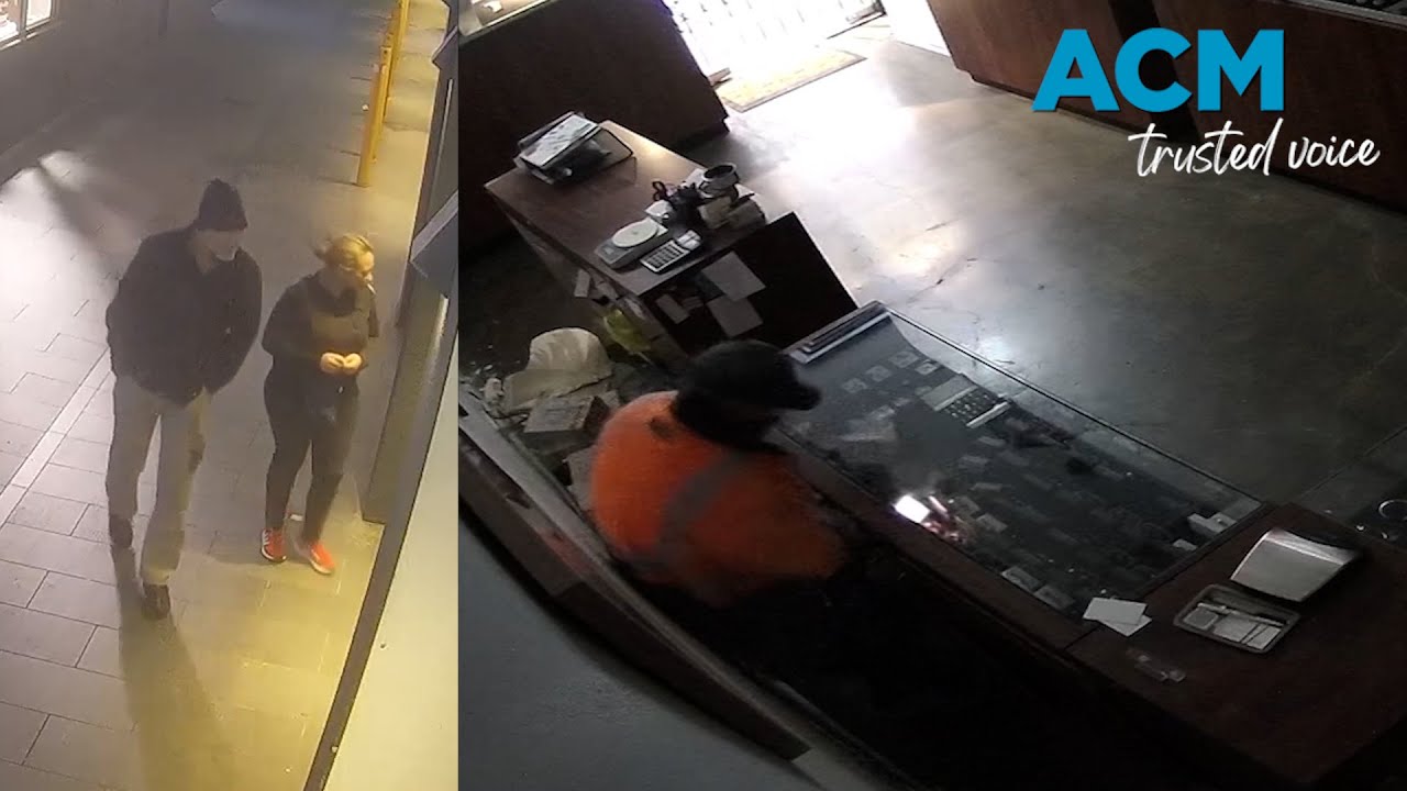 Melbourne antique jewellery store robbed twice in one morning - YouTube