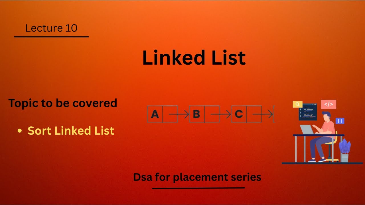 Sort Linked List || Merge sort || Cpp , JAVA - YouTube