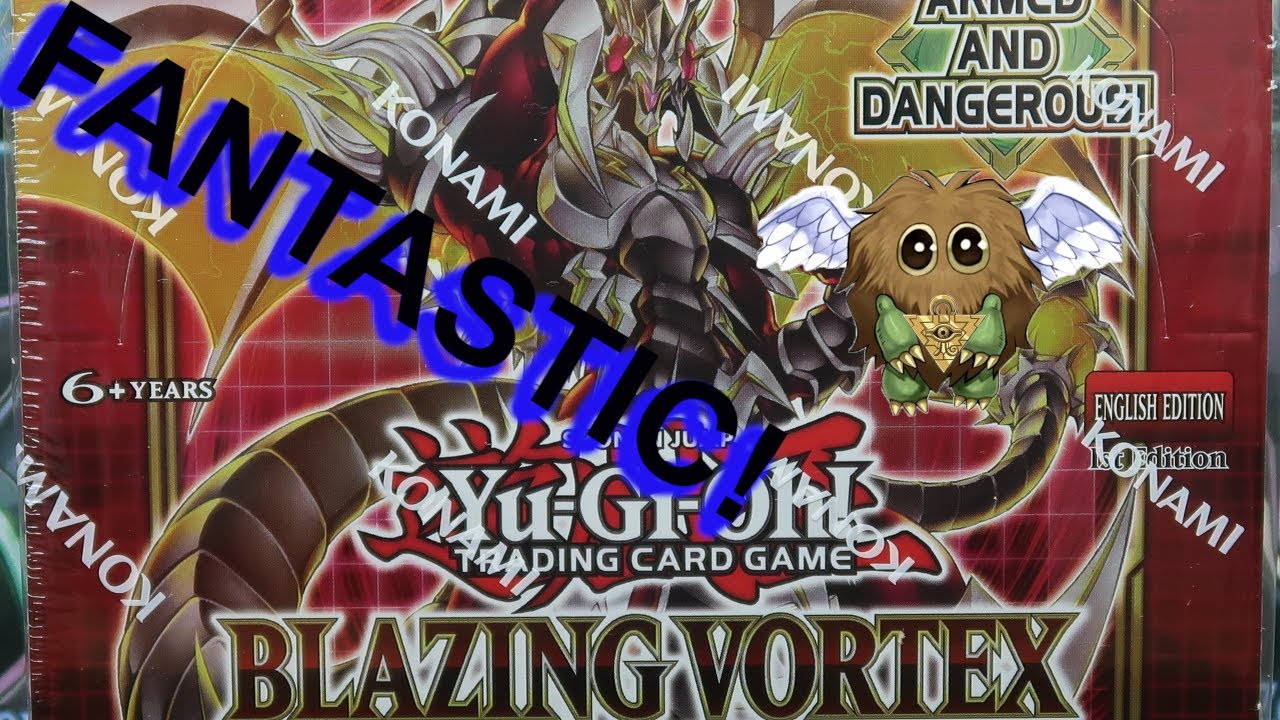 Best Blazing Vortex Booster Box Opening by YugiDave - What a box!