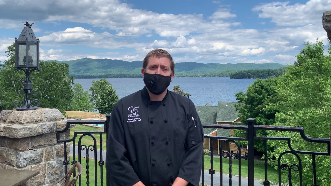 Executive Chef Scott Dewar talked about working at The Inn at Erlowest