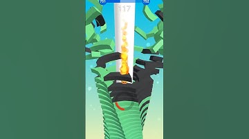 Stack Ball 3D Game 751 Level Completed👌💯 #shorts