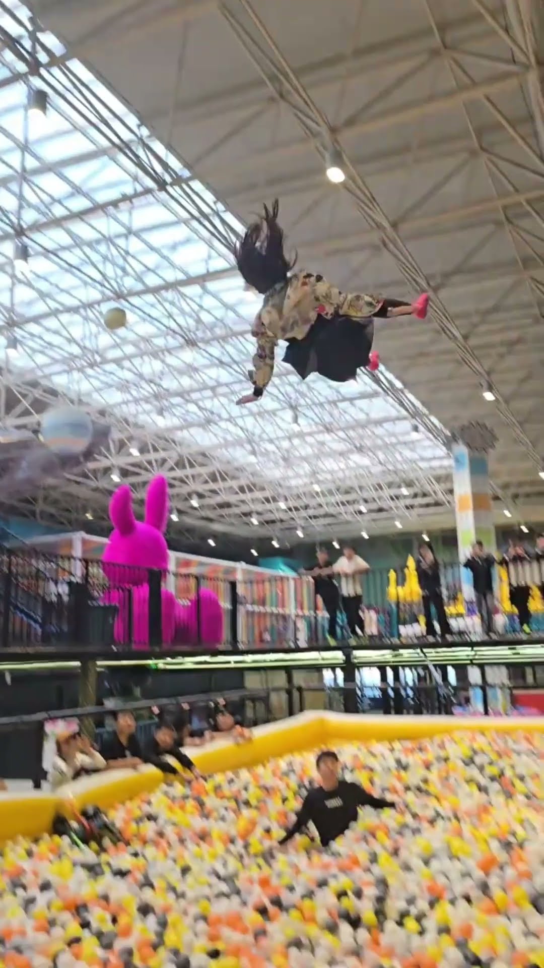This Trampoline Is ?? So Fun! Why Didn't We Just Start Jumping Around Like This When We Were Kids