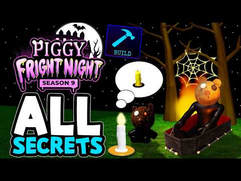 Piggy Season 9 BUILD MODE TRICKS (All Rewards & SECRETS) 🕸️🕯️