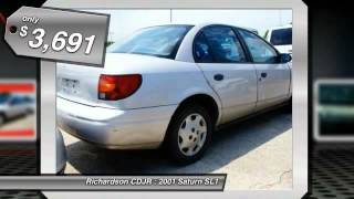 2001 Saturn SL1 Richardson TX PCH258972A