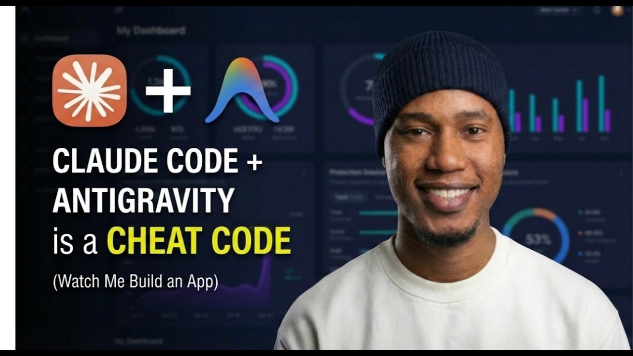 I Built a Zero-Code App with Claude Code + Google Antigravity! - YouTube