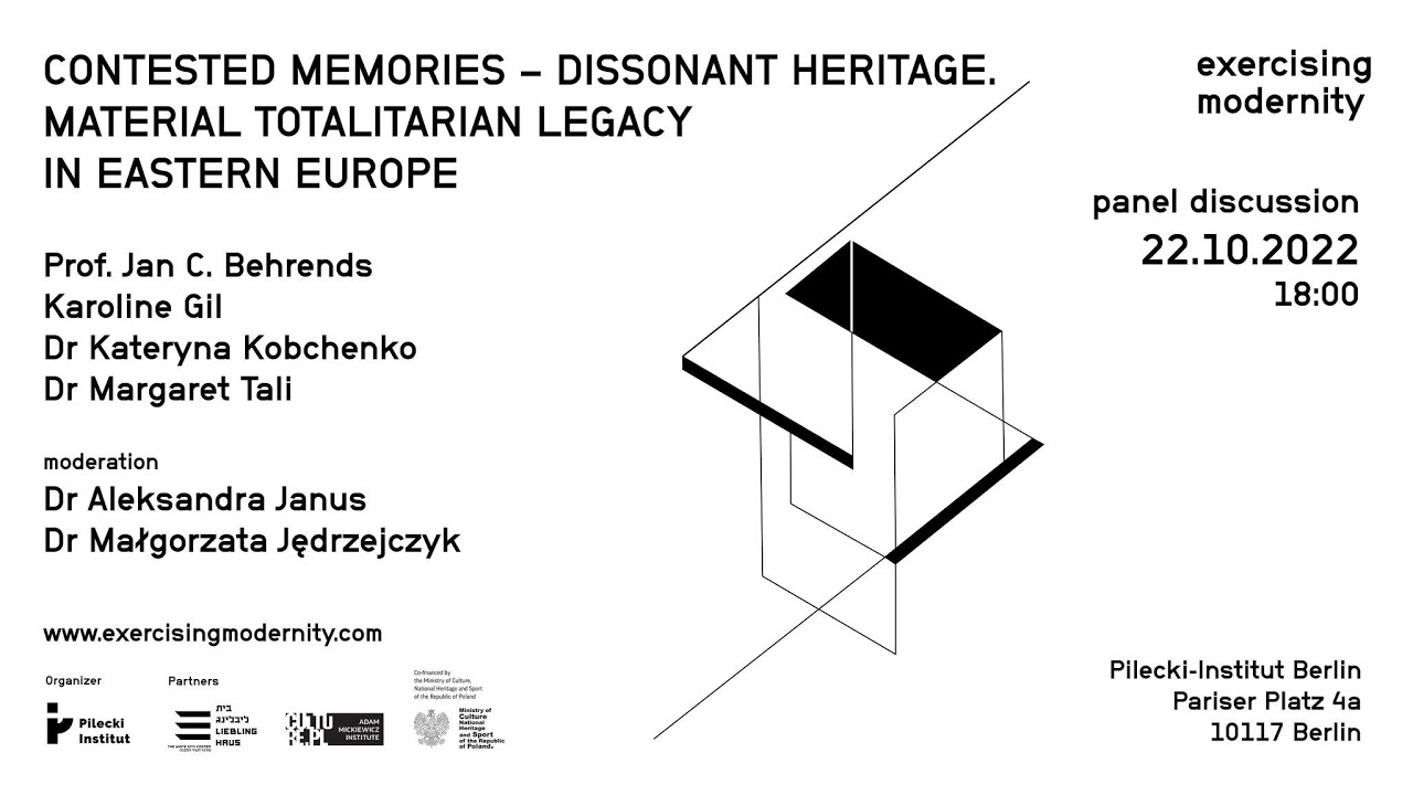 Contested memories – dissonant heritage. Material totalitarian legacy ...