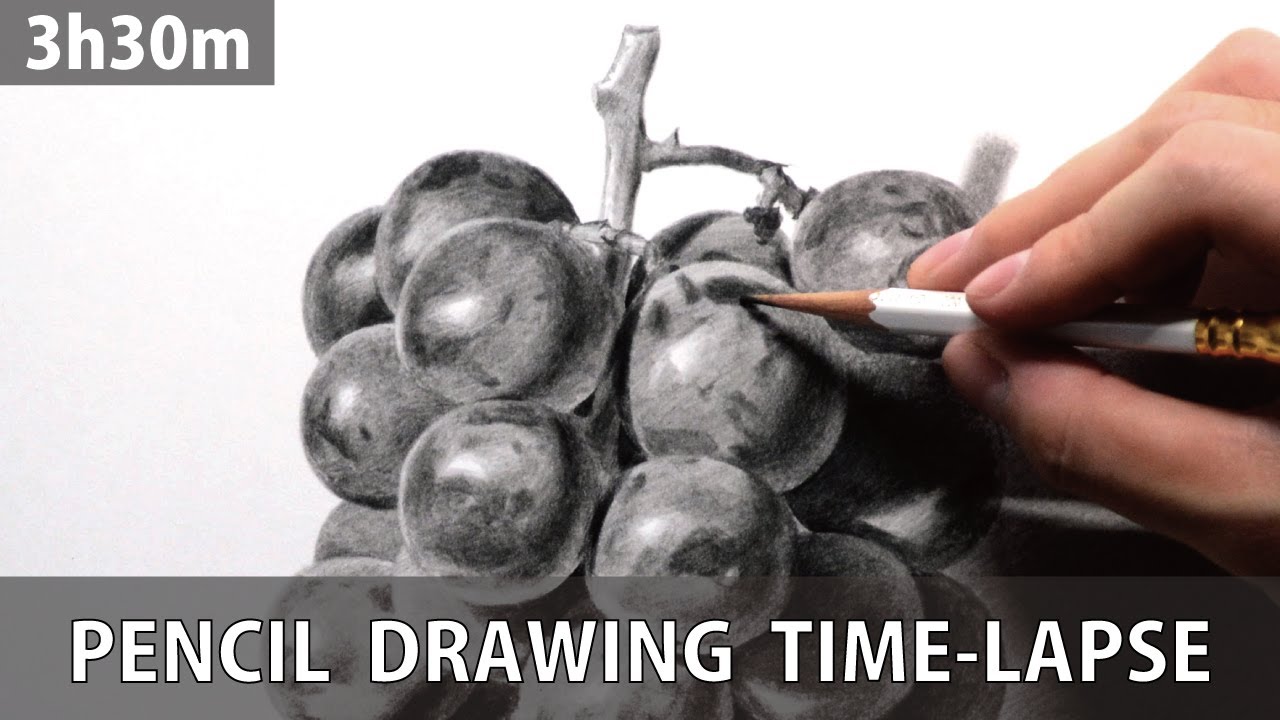 No.167 Pencil Drawing Time Lapse Demo 
