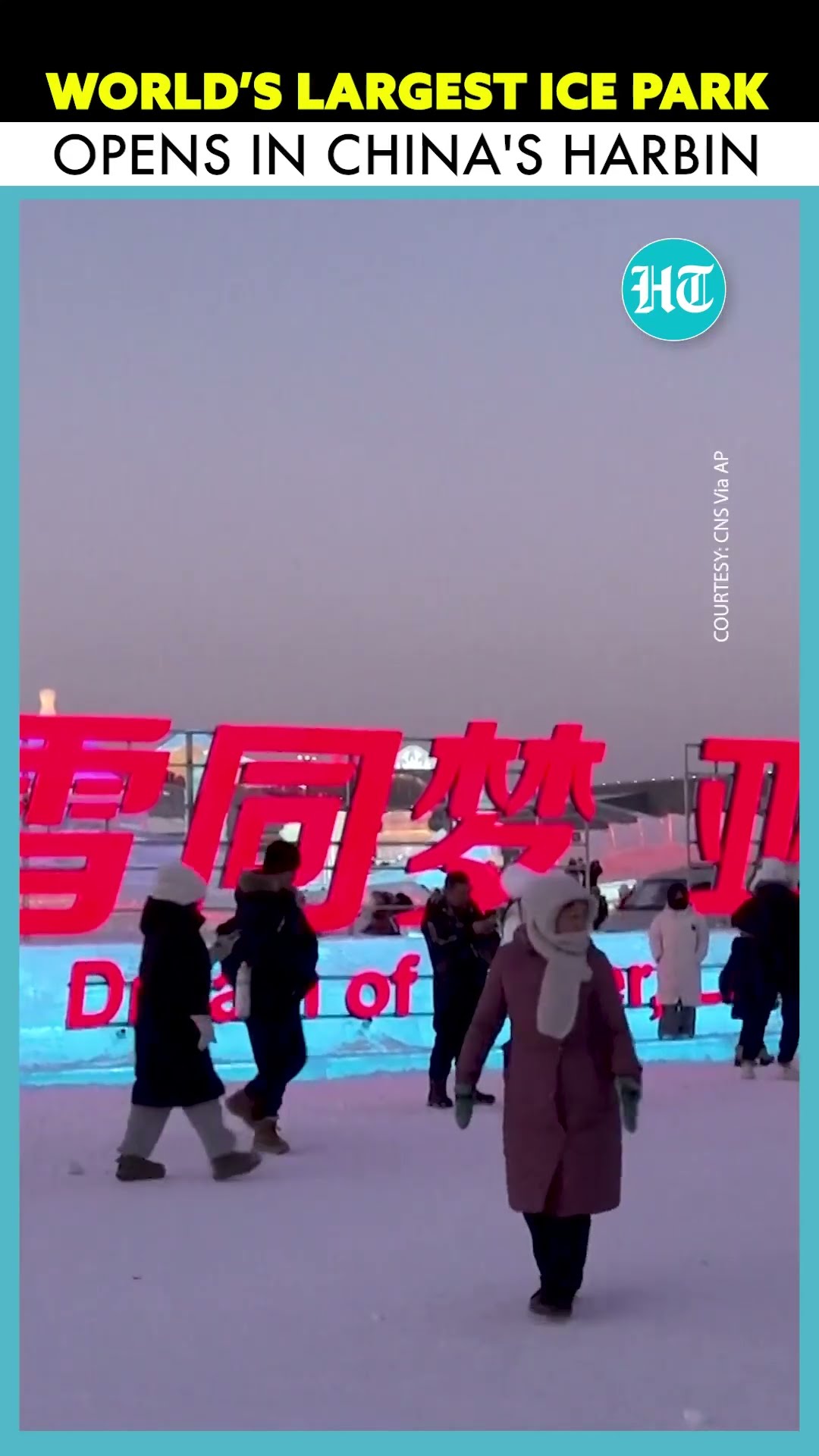 World's Largest Ice-And-Snow Theme Park Opens In China's 'City Of Ice'