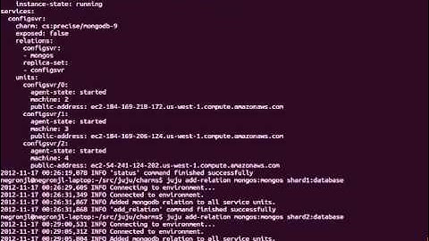 Add relation between shards and mongos