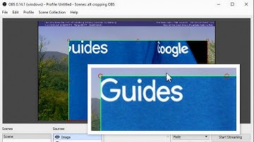 How to use OBS Studio 0.14.1 Alt Cropping feature