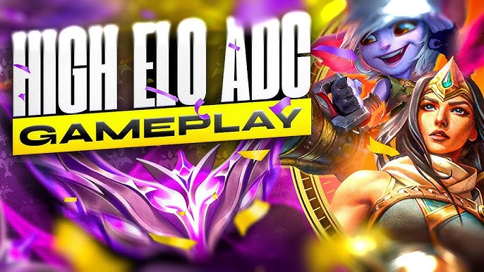 High Elo ADC Gameplay - ADC Master Grind #4