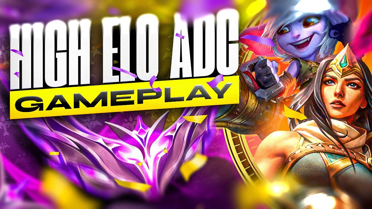 High Elo ADC Gameplay - ADC Master Grind #6
