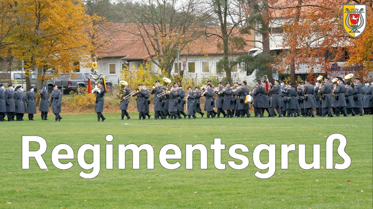 Meine beste Version des "Regimentsgruß" Marsch (Heinrich Steinbeck) 2021: Heeresmusikkorps Hannover
