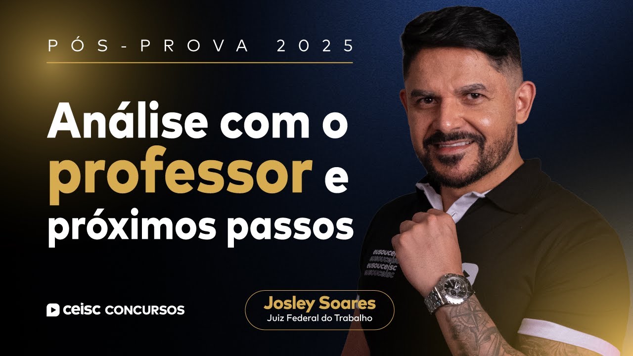 Pós-Prova ENAM 2025 | Análise do 3º Exame com o Professor e Próximos Passos na Sua Jornada