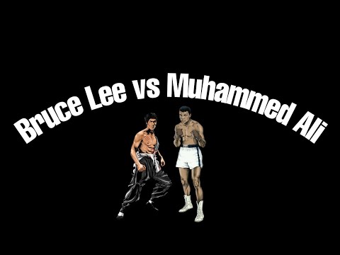 Bruce Lee and Muhammad Ali's Training Style ♛♛  ( Piercing Light)