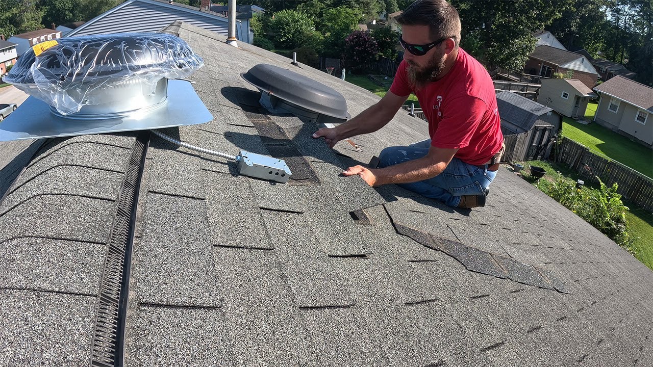 Installing a Power Fan on an Older Roof | Tidewater SlopePro