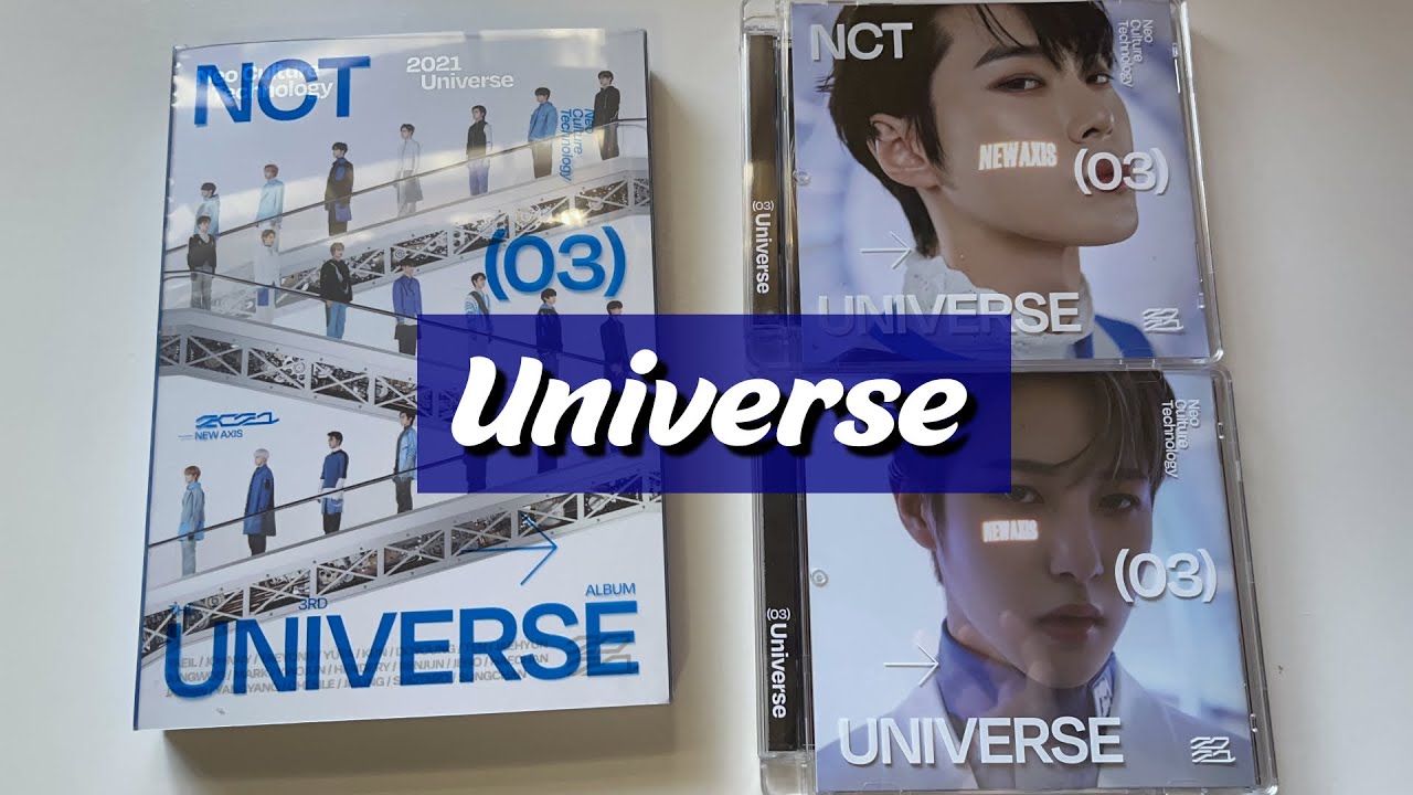 Quickly Unboxing NCT 2021 3rd Album Universe [Photobook