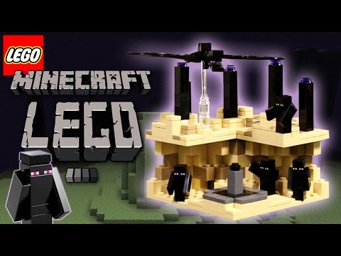 LEGO MOC The End City - Minecraft Micro World by Huzbubber_Tim