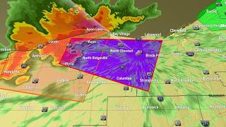Weather Impact: Tracking the movement of severe storms in Northeast Ohio