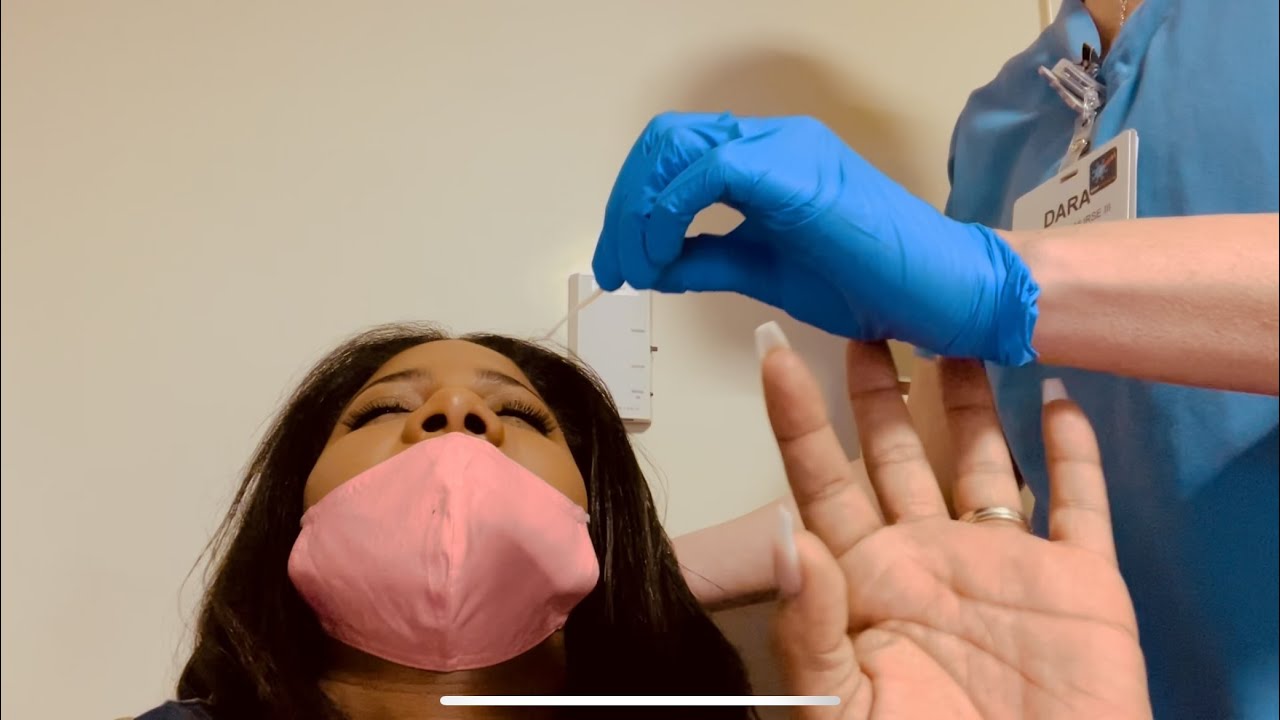 Тест на COVID перед родами!