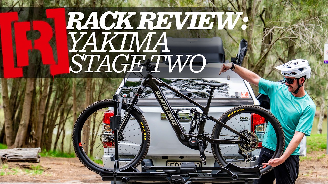 Road testing the new Yakima Stage Two 2 bike rack