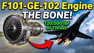 What Happens Inside the B-1B's F101-GE-102 Engine at Supersonic Speed